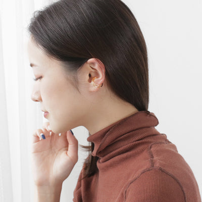 aura（オーラ） ダブルライン イヤーカフ リング / レディース 指輪 シルバー925 2WAY Ｗline ear cuff ring