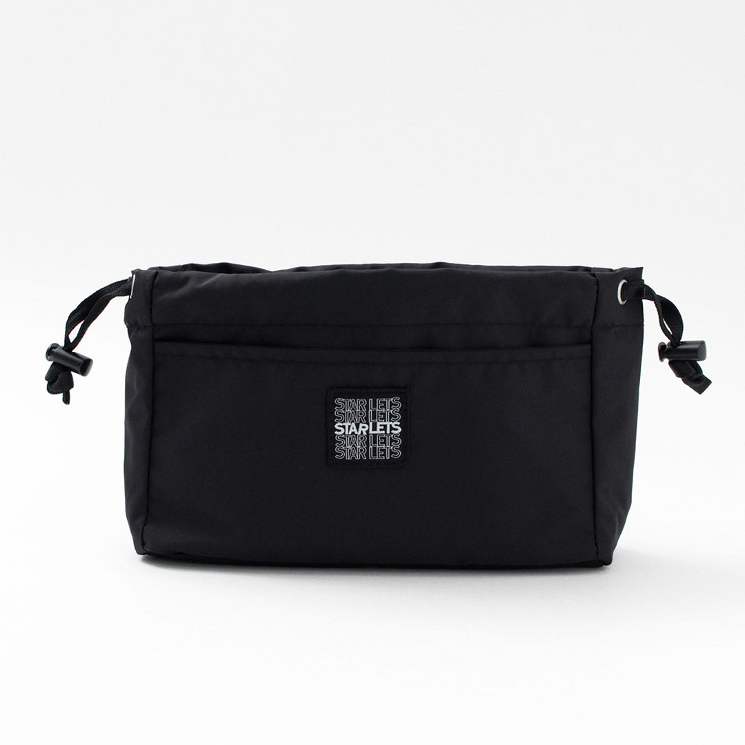 STARLETS（スターレッツ） 巾着型バッグインバッグ 鞄 レディース コンパクト 小さめ 無地 横型 ha220201