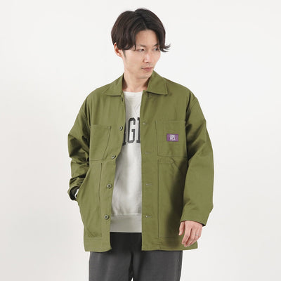【まとめ買いで最大30％OFFクーポン】【20％OFF】GUNG HO（ガンホー） ファティーグカバージャケット メンズ アウター カバーオール ワーク ミリタリー 綿 コットン ショート 短め FATIGUE COVER JACKET【セール】 クリスマス プレゼント ギフト