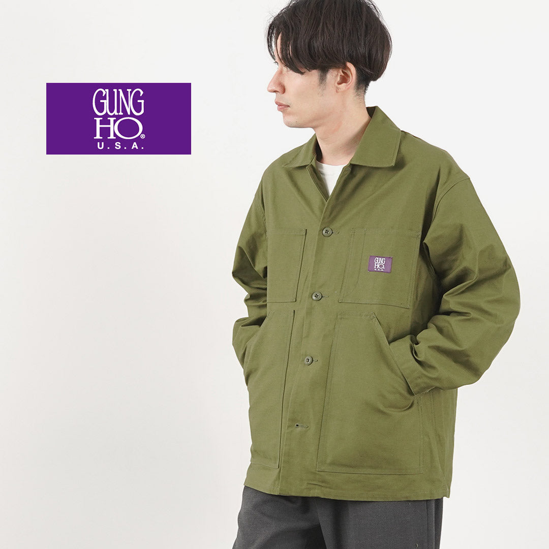 【30％OFF】GUNG HO（ガンホー） ファティーグカバージャケット