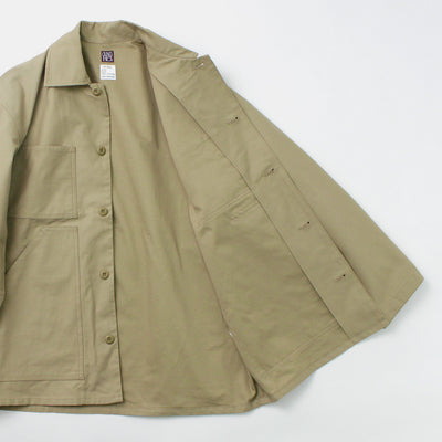 【まとめ買いで最大30％OFFクーポン】【20％OFF】GUNG HO（ガンホー） ファティーグカバージャケット メンズ アウター カバーオール ワーク ミリタリー 綿 コットン ショート 短め FATIGUE COVER JACKET【セール】 クリスマス プレゼント ギフト