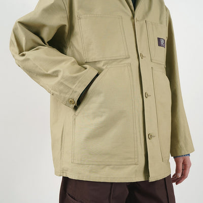 【まとめ買いで最大30％OFFクーポン】【20％OFF】GUNG HO（ガンホー） ファティーグカバージャケット メンズ アウター カバーオール ワーク ミリタリー 綿 コットン ショート 短め FATIGUE COVER JACKET【セール】 クリスマス プレゼント ギフト