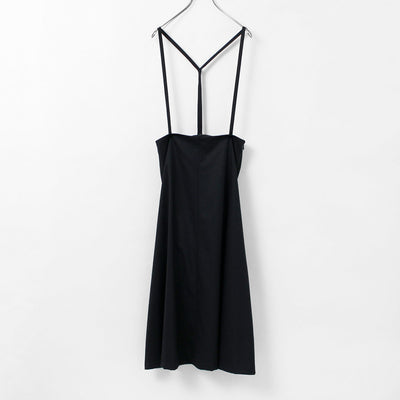 MIZUIRO IND（ミズイロインド） サスペンダー フレアスカート / ロング丈 / 無地 / レディース / 日本製 / 3-260000 / suspenders flare SK