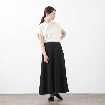 MIZUIRO IND（ミズイロインド） サスペンダー フレアスカート / ロング丈 / 無地 / レディース / 日本製 / 3-260000 / suspenders flare SK