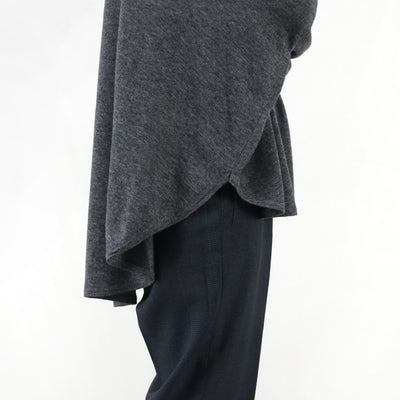 MIZUIRO IND（ミズイロインド） クルーネック フロントシーム プルオーバー レディース トップス ニット 無地 ウール ハイゲージ crew neck front seam P/O クリスマス プレゼント ギフト