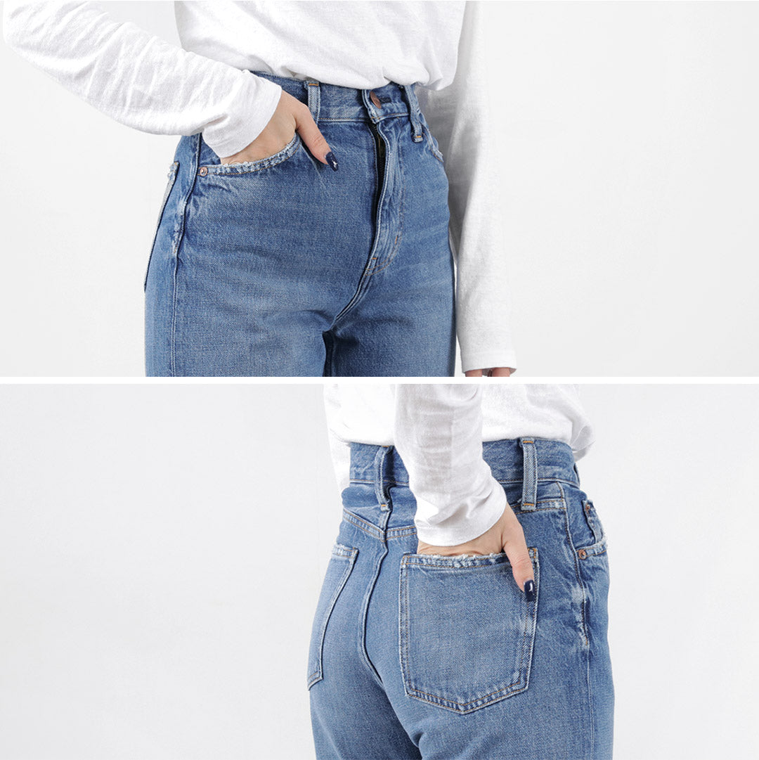 RED CARD（レッドカード） MM66 ハイライズシルエット ストレートデニム / レディース ボトムス パンツ ジーンズ 日本製 MM66 Straight クリスマス プレゼント ギフト