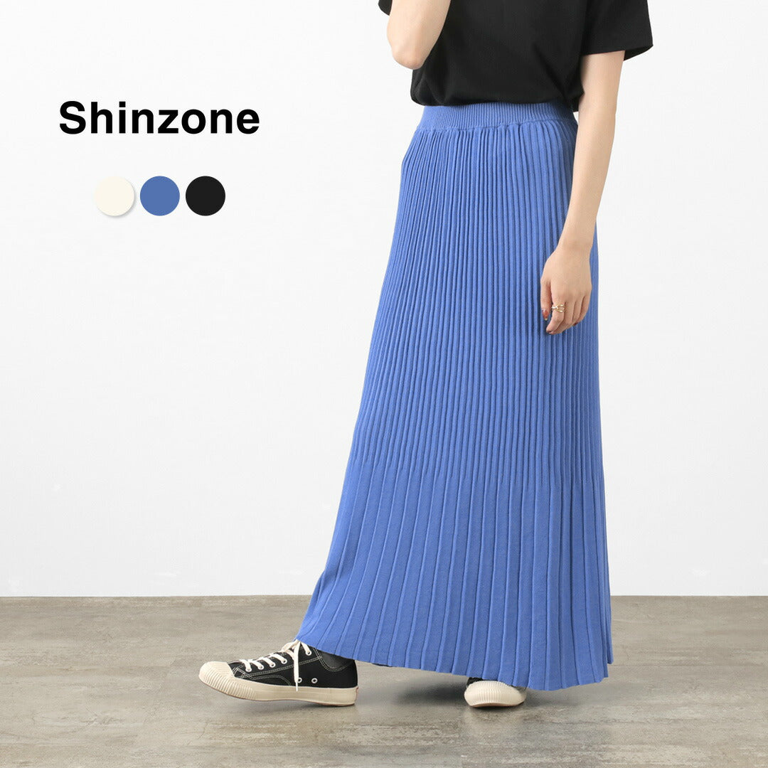 期間限定30％OFF】SHINZONE（シンゾーン） ニット プリーツスカート