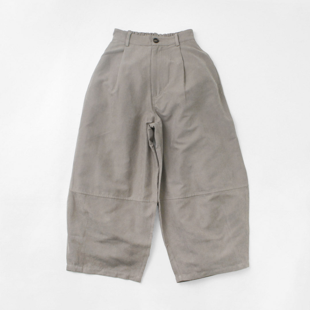 KELEN（ケレン） コクーントラウザー レディース パンツ ワイド クロップド丈 GIA COCOON TROUSER