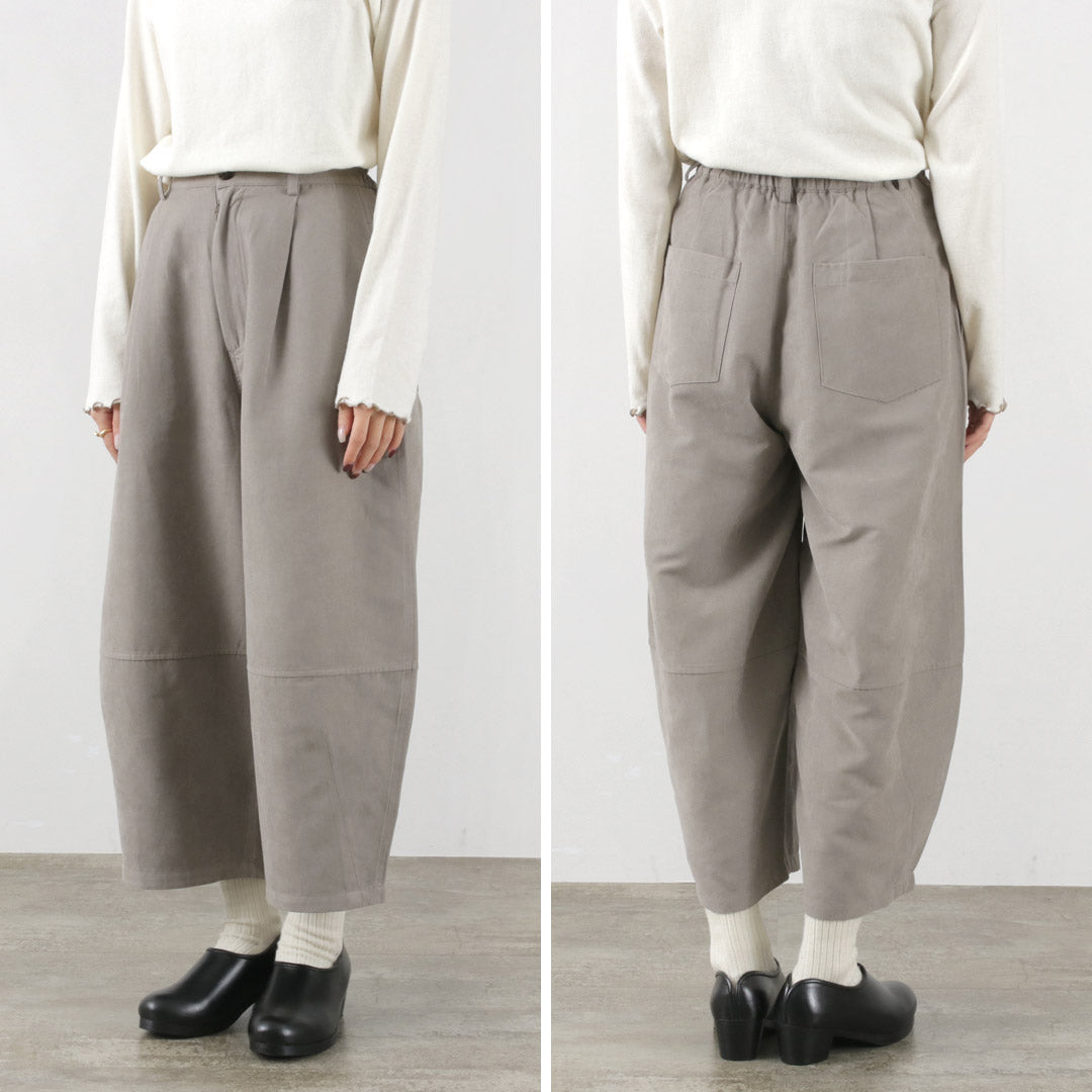 KELEN（ケレン） コクーントラウザー レディース パンツ ワイド クロップド丈 GIA COCOON TROUSER