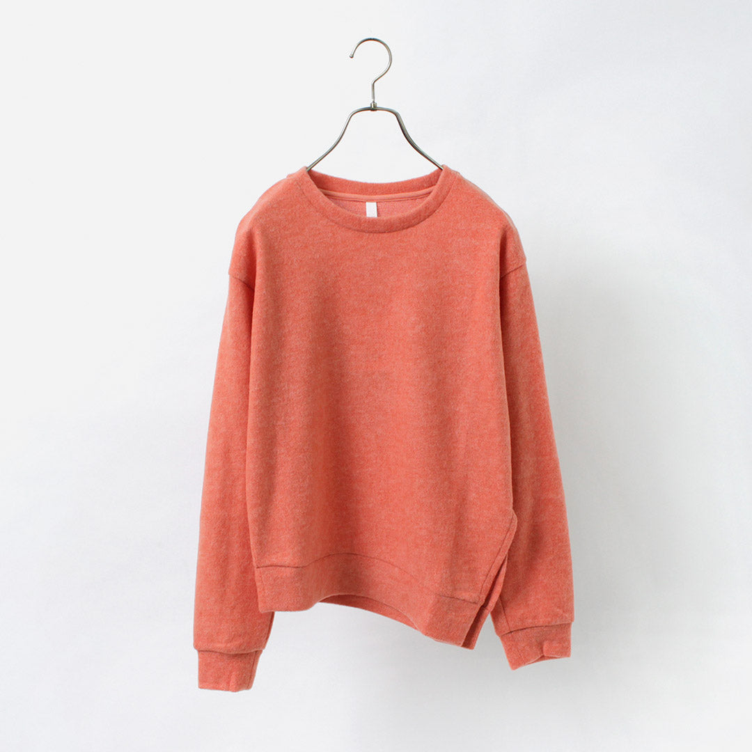 KELEN（ケレン） アシンメトリートップス レディース ニット ニットソー 起毛 長袖 ECSU ASYMMETRY TOPS