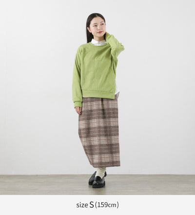 【まとめ買いで最大30％OFFクーポン】【30％OFF】KELEN（ケレン） アシンメトリートップス レディース ニット ニットソー 起毛 長袖 ECSU ASYMMETRY TOPS クリスマス プレゼント ギフト【セール】