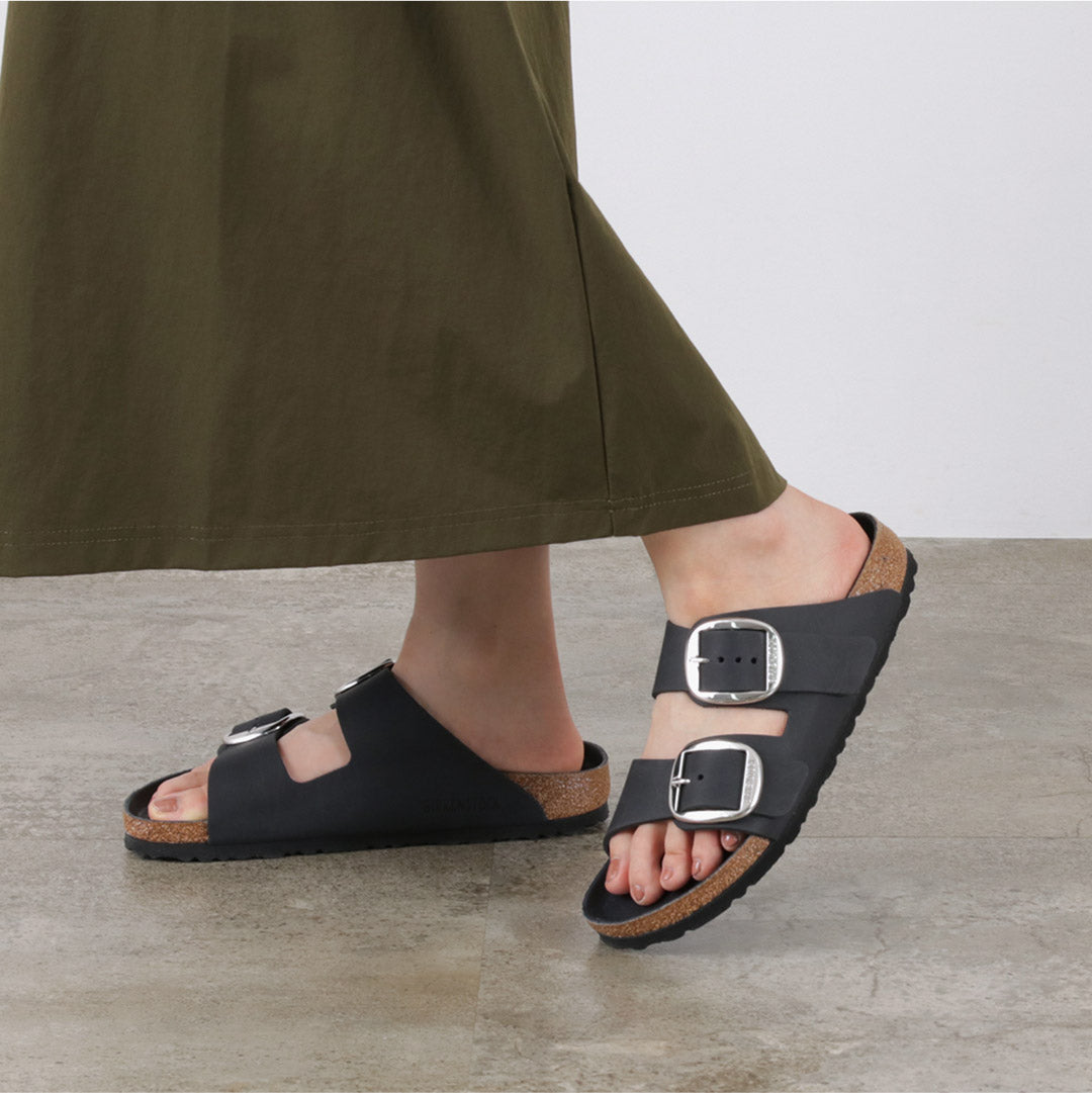 BIRKENSTOCK（ビルケンシュトック） アリゾナ ビッグバックル オイルドレザー / レディース サンダル つっかけ かかとなし ストラップ Arizona Big Buckle Oiled Leather