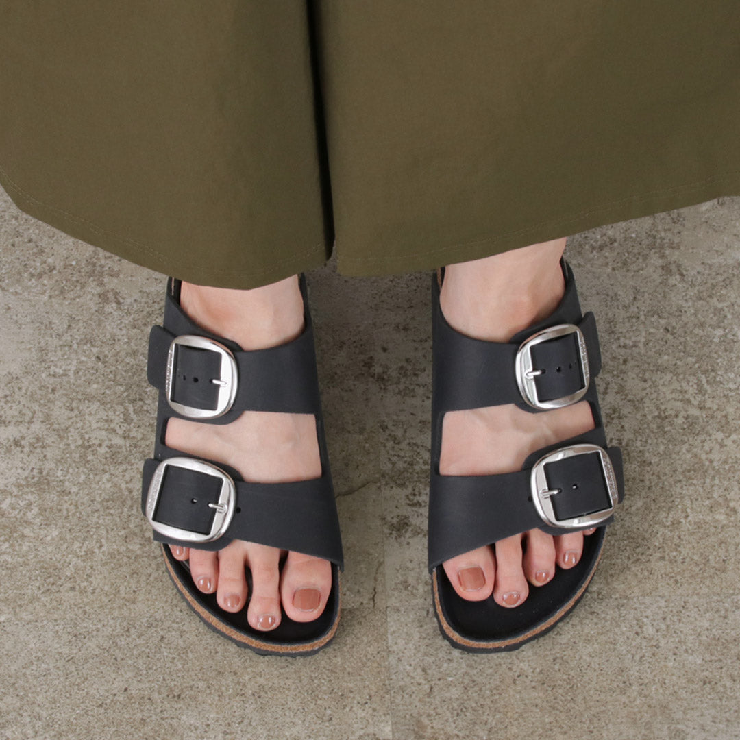 BIRKENSTOCK（ビルケンシュトック） アリゾナ ビッグバックル オイルドレザー / レディース サンダル つっかけ かかとなし ストラップ Arizona Big Buckle Oiled Leather