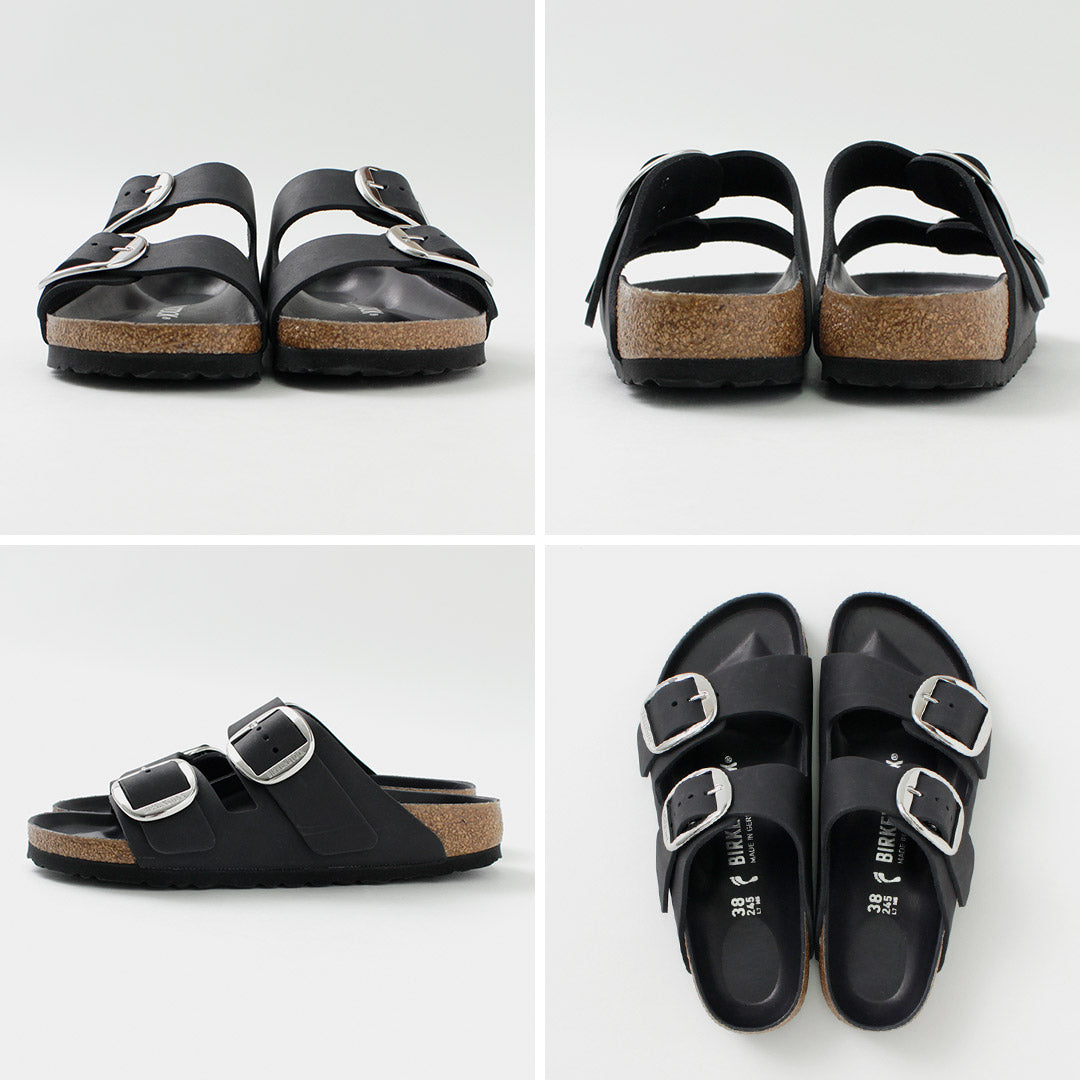 BIRKENSTOCK（ビルケンシュトック） アリゾナ ビッグバックル オイルドレザー / レディース サンダル つっかけ かかとなし ストラップ Arizona Big Buckle Oiled Leather