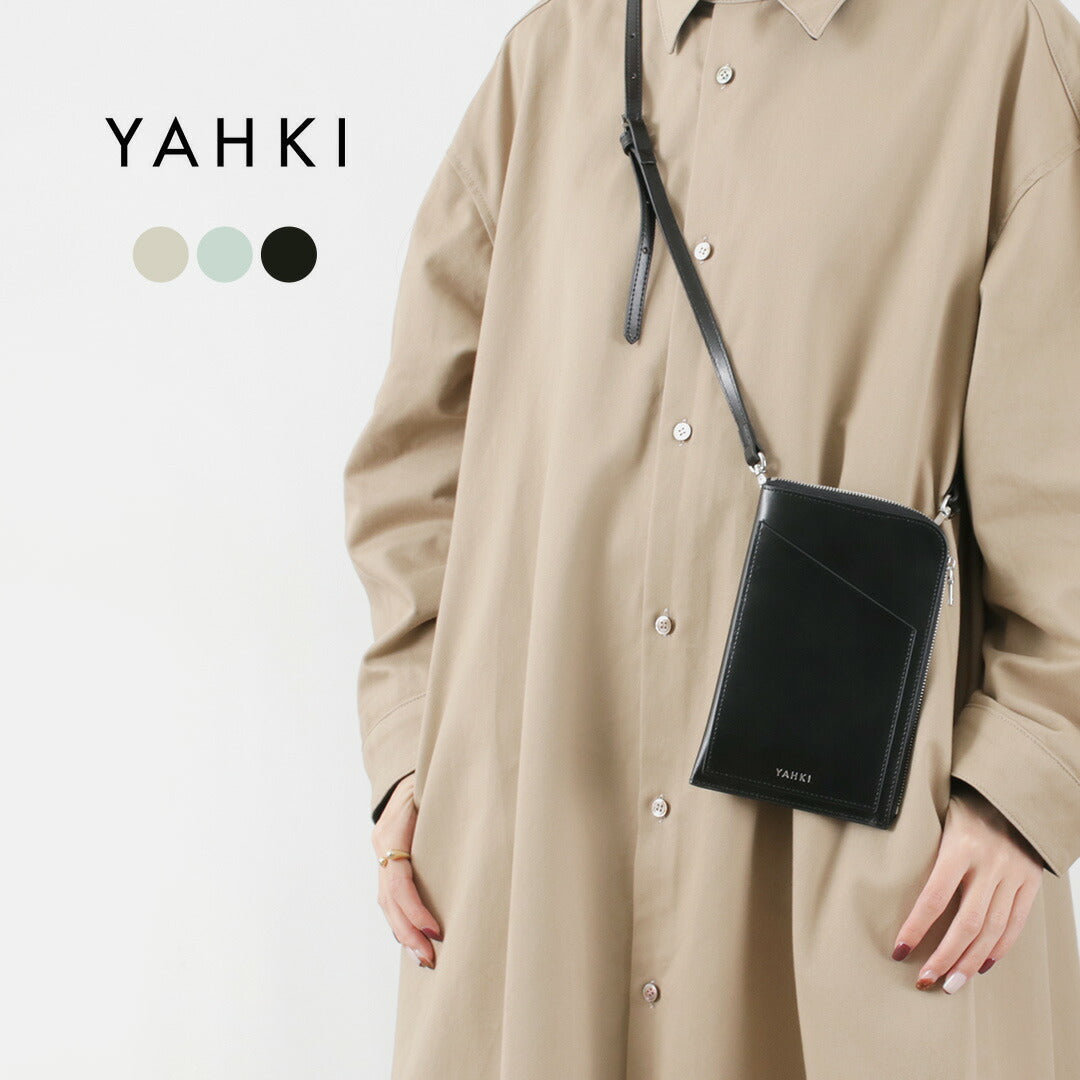 【30％OFF】YAHKI（ヤーキ） ショルダーストラップ スマホウォレット