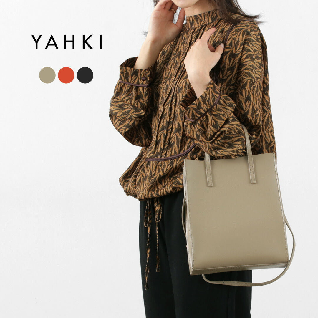 30％OFF】YAHKI（ヤーキ） ショルダーストラップ 2WAY トート W FACE