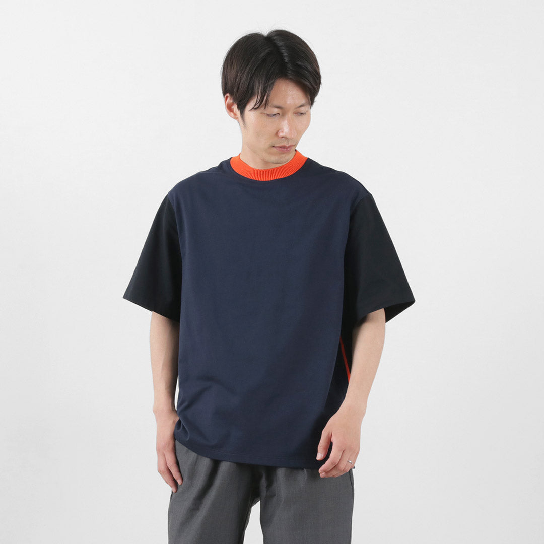 【30％OFF】COOHEM（コーヘン） メンズ ニットサイドライン Tシャツ