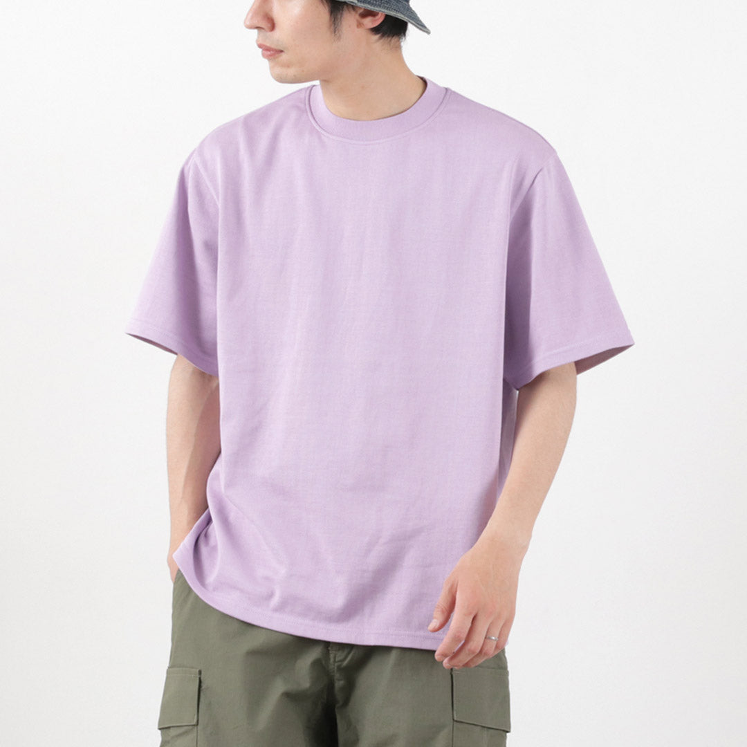 【20％OFF】YONETOMI NEW BASIC（ヨネトミニューベーシック） ヨコ 丸胴 ニットTシャツ