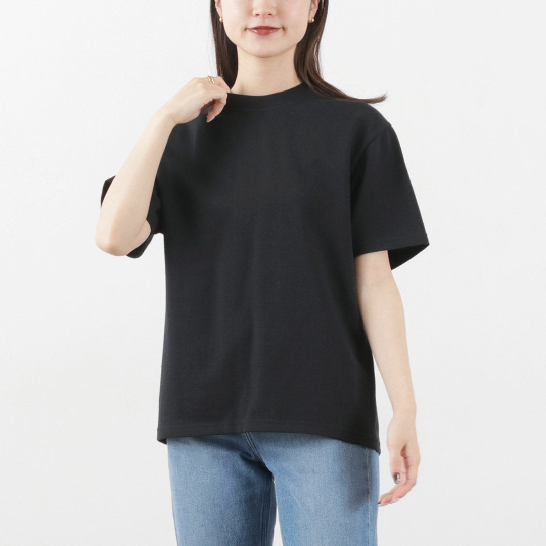 【20％OFF】YONETOMI NEW BASIC（ヨネトミニューベーシック） ヨコ 丸胴 ニットTシャツ