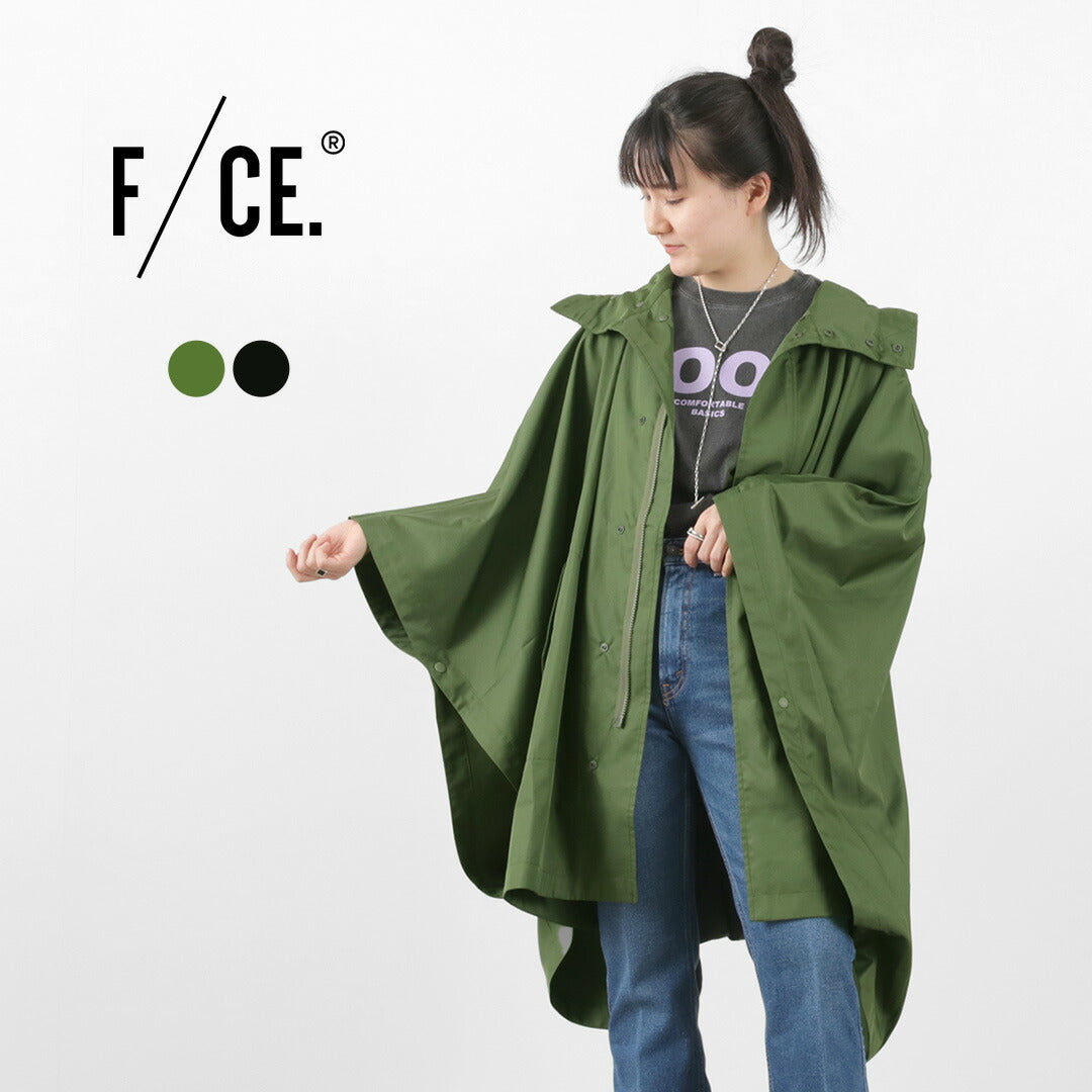 【30％OFF】F/CE（エフシーイー） ウォーターレぺレント AG+ ポンチョ