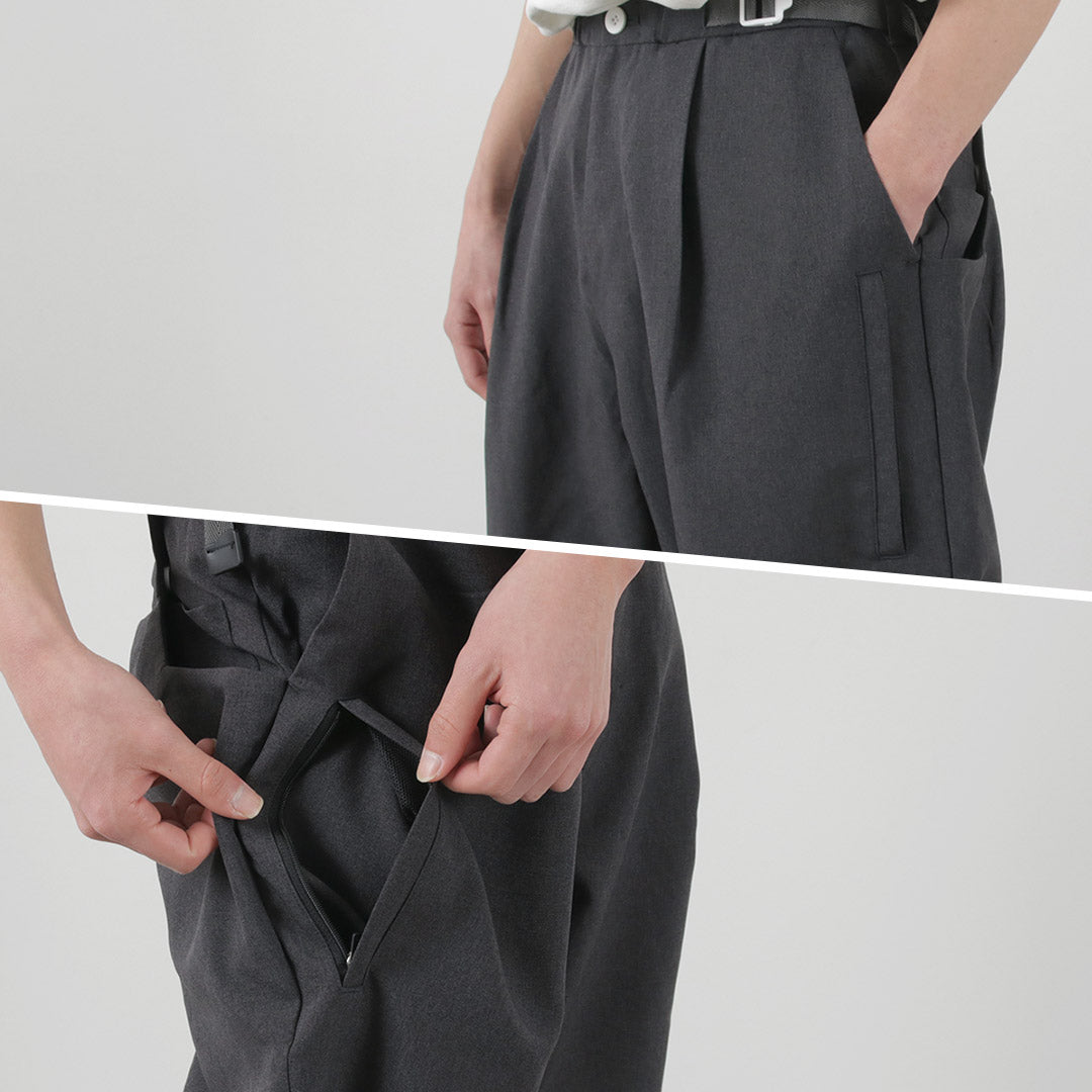 F/CE（エフシーイー） ライトウェイト バルーン クロップドパンツ / メンズ イージーパンツ ストレッチ 9分丈 LIGHTWEIGHT BALOON CROPPED PANTS