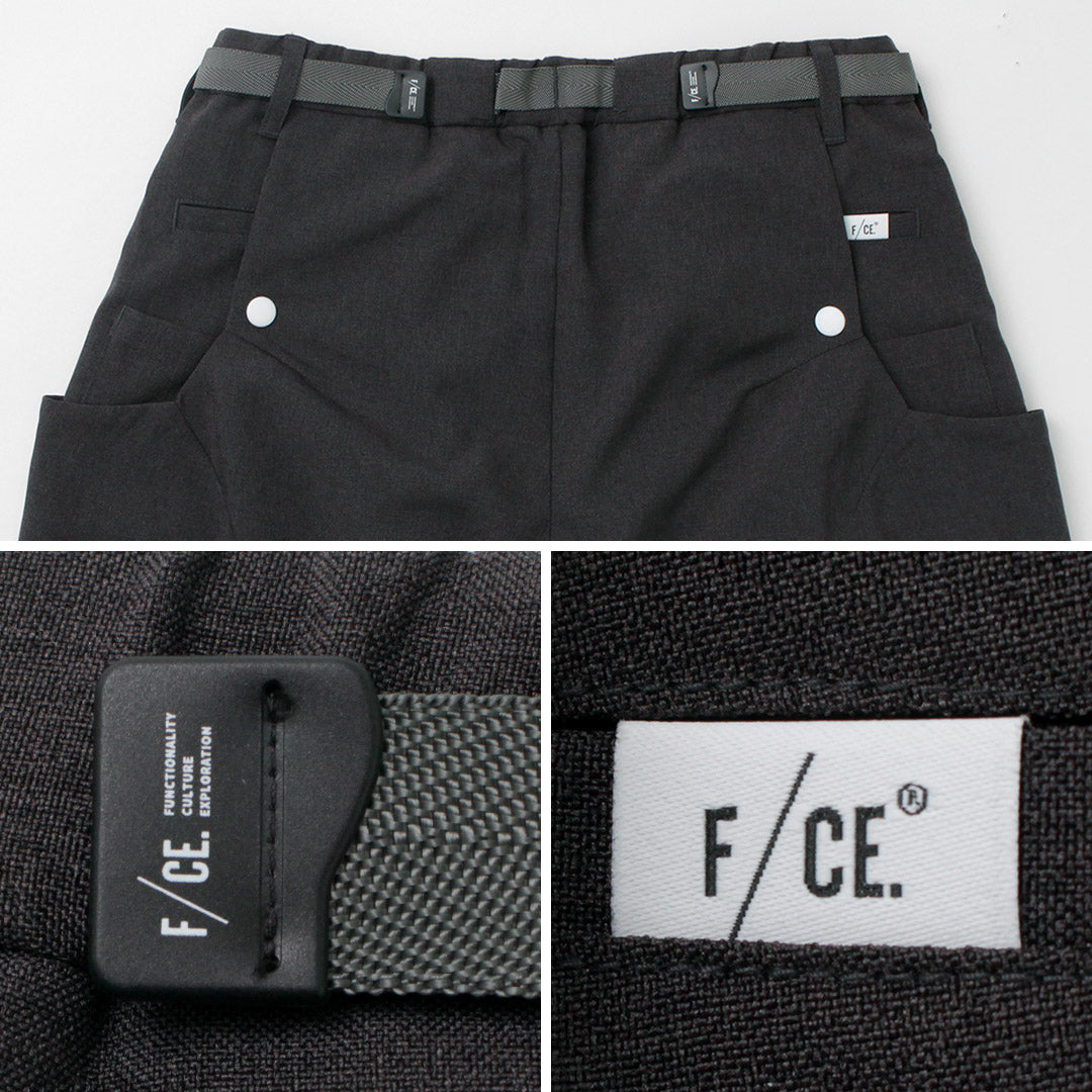 F/CE（エフシーイー） ライトウェイト バルーン クロップドパンツ / メンズ イージーパンツ ストレッチ 9分丈 LIGHTWEIGHT BALOON CROPPED PANTS