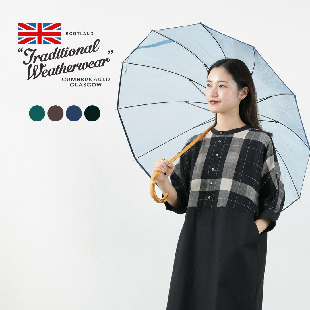 TRADITIONAL WEATHERWEAR（トラディショナル ウェザーウェア） バンブー クリア アンブレラ