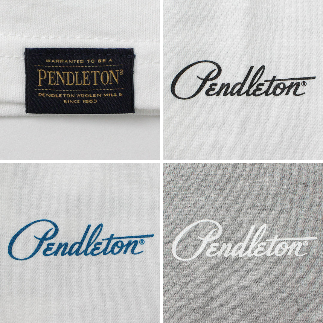 PENDLETON（ペンドルトン） S/S リンガーTシャツ ハーディング / 半袖 メンズ レディース ロゴ プリント 綿 コットン S/S Ringer TEE Harding