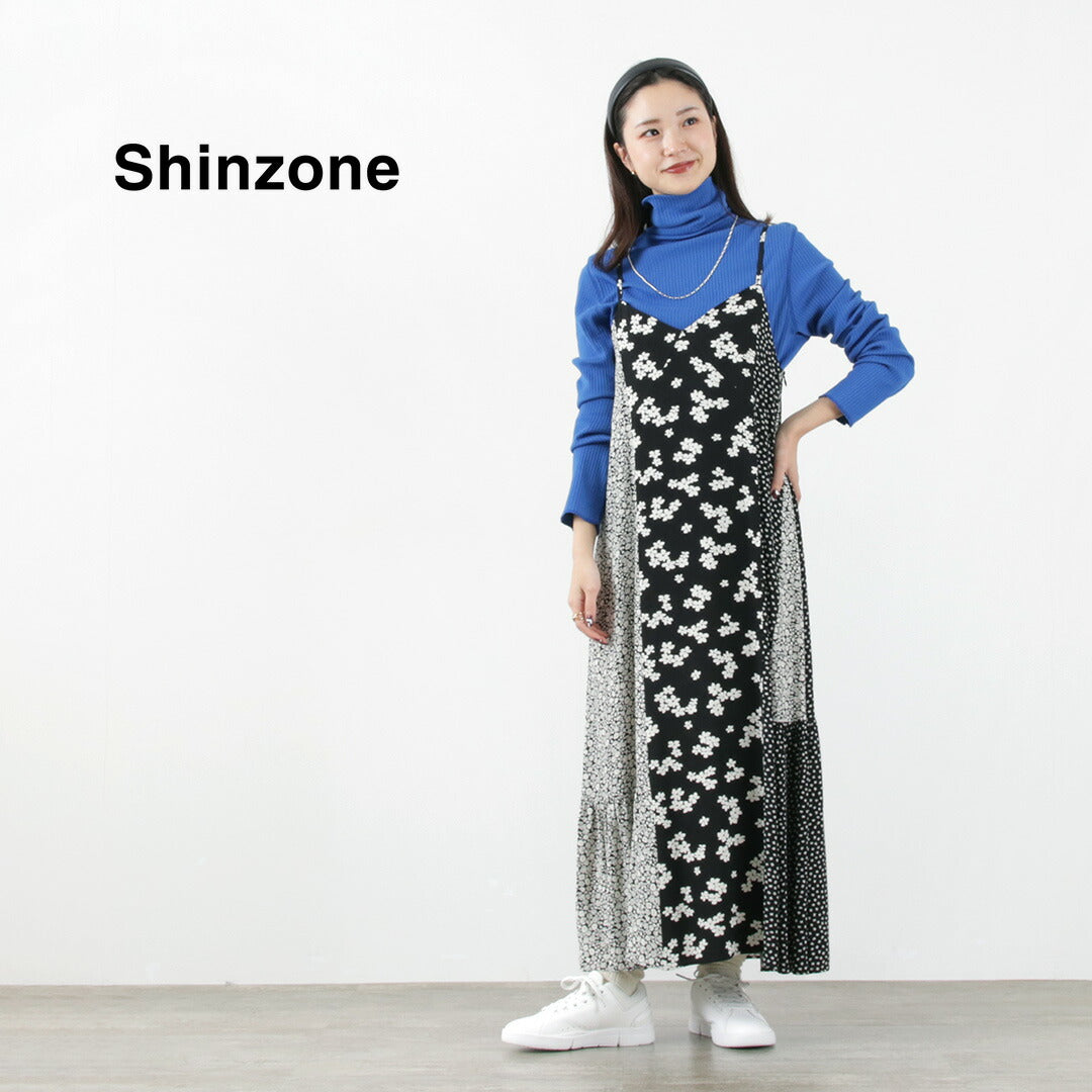 SHINZONE（シンゾーン） パッチ ワンピース / レディース ロング丈