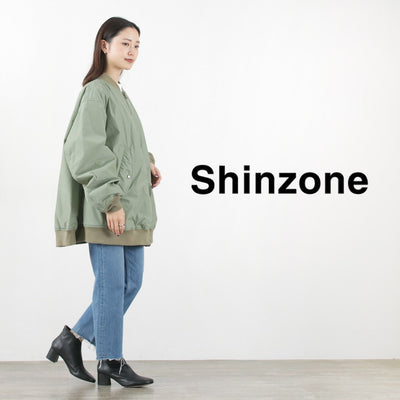 【まとめ買いで最大30％OFFクーポン】【20％OFF】SHINZONE（シンゾーン） フレア L-2ジャケット / アウター 上着 レディース ミリタリー カジュアル オーバーサイズ 中綿 日本製 22SMSJK01 FLARE L-2 クリスマス プレゼント ギフト【セール】