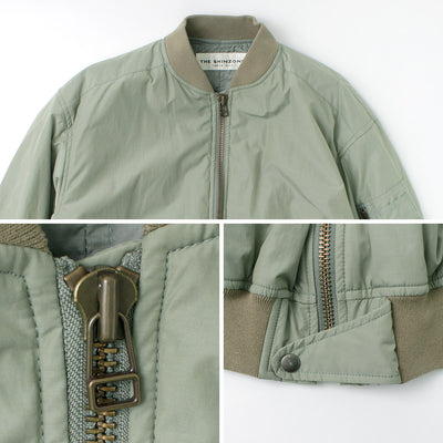 【まとめ買いで最大30％OFFクーポン】【20％OFF】SHINZONE（シンゾーン） フレア L-2ジャケット / アウター 上着 レディース ミリタリー カジュアル オーバーサイズ 中綿 日本製 22SMSJK01 FLARE L-2 クリスマス プレゼント ギフト【セール】