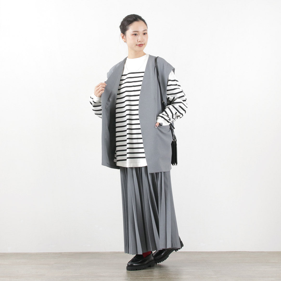 SHINZONE（シンゾーン） プリーツスカート / レディース ロング 23SMSSK02 PLEATS SKIRT