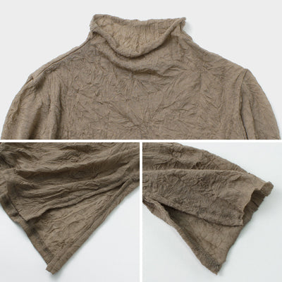 MIDIUMISOLID（ミディウミソリッド） シースルー ハイネック インナー /  レディース トップス 長袖 シア? see-through h/neck inner クリスマス プレゼント ギフト