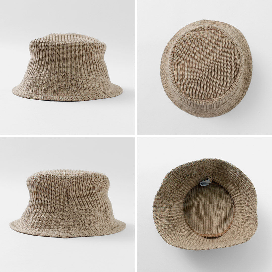 HIGHLAND 2000（ハイランド 2000） ストレート バケットハット / メンズ レディース ユニセックス 帽子 ニット帽 コットン Straight Bucket Hat