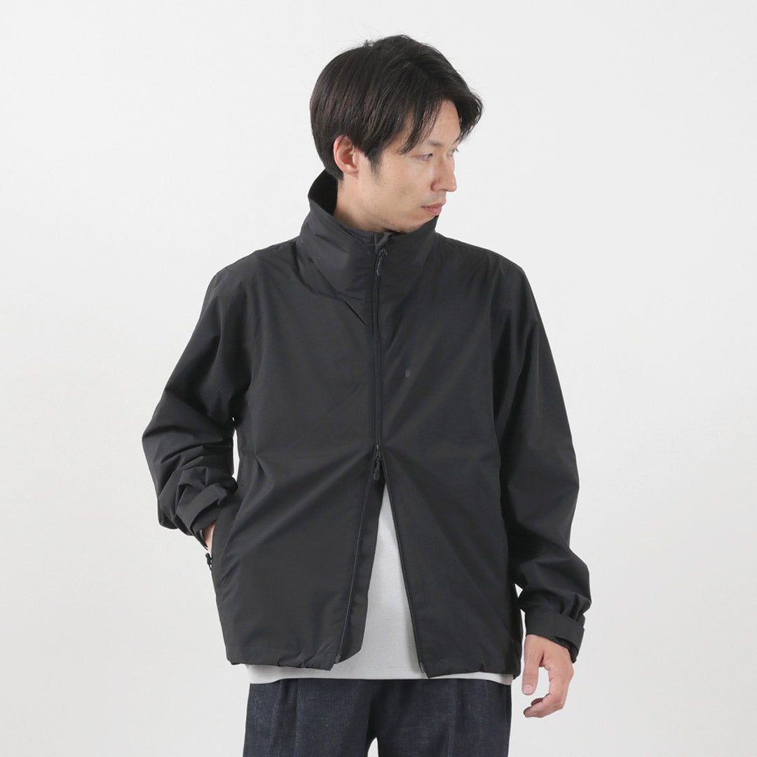 【30％OFF】＋phenix（プラスフェニックス） スタンドカラー シェルジャケット