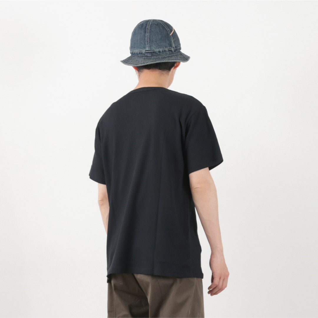 ＋phenix（プラスフェニックス） ワッフル 37.5 Tシャツ / メンズ 半袖 クルーネック 防臭 サーマル Waffle 37.5 Tee