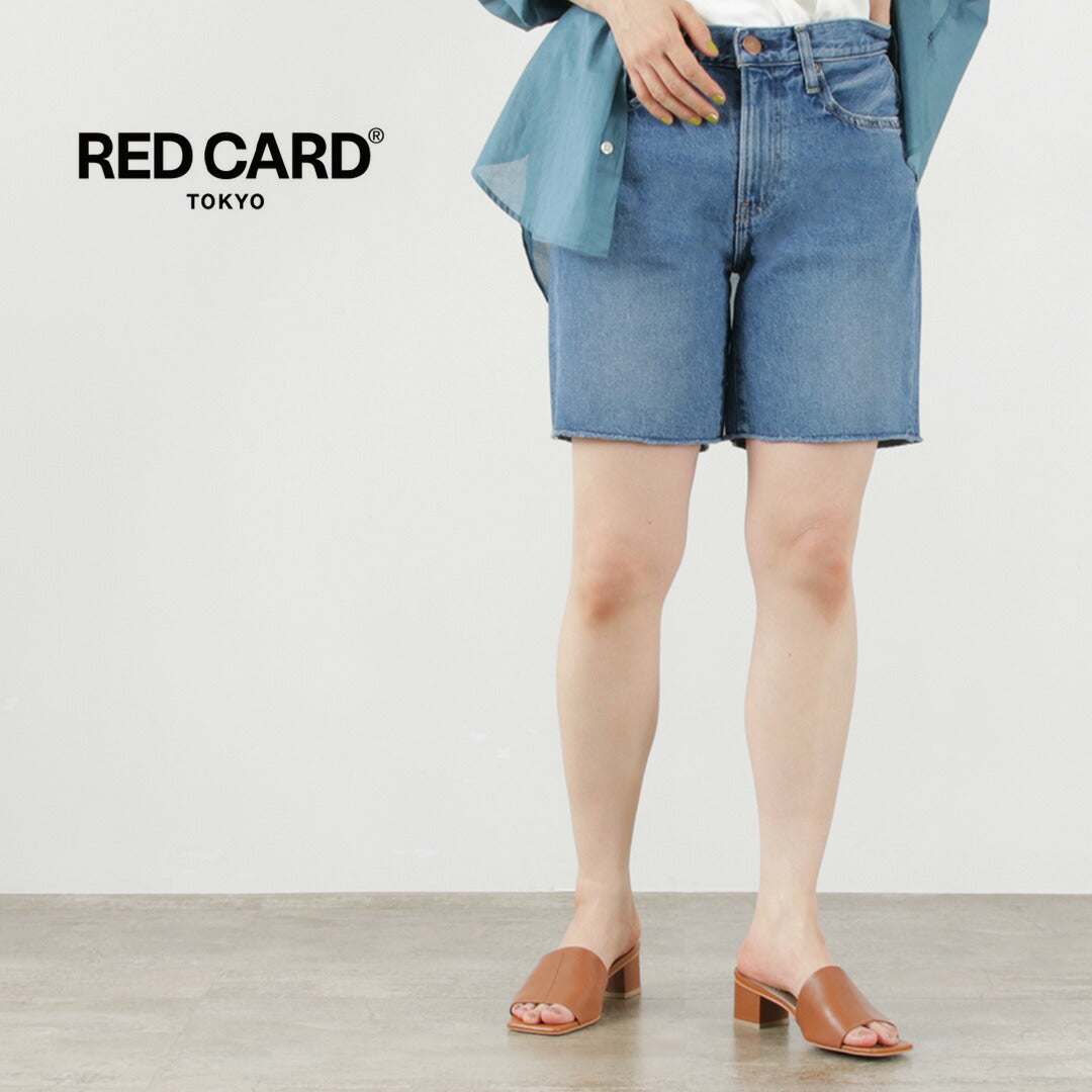 【30％OFF】RED CARD（レッドカード） ニッキー デニムショーツ