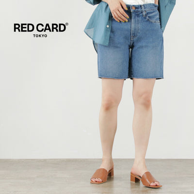 【30％OFF】RED CARD（レッドカード） ニッキー デニムショーツ / レディース ボトムス ジーンズ ショートパンツ 半ズボン 綿 コットン Nicky Denim Shorts【セール】
