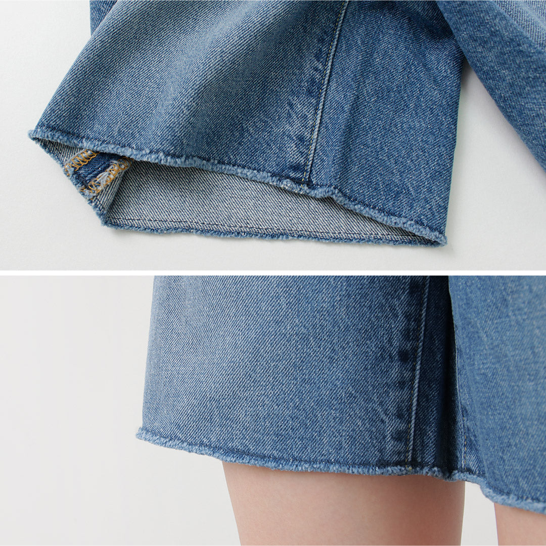 RED CARD（レッドカード） ニッキー デニムショーツ / レディース ボトムス ジーンズ ショートパンツ 半ズボン 綿 コットン Nicky Denim Shorts