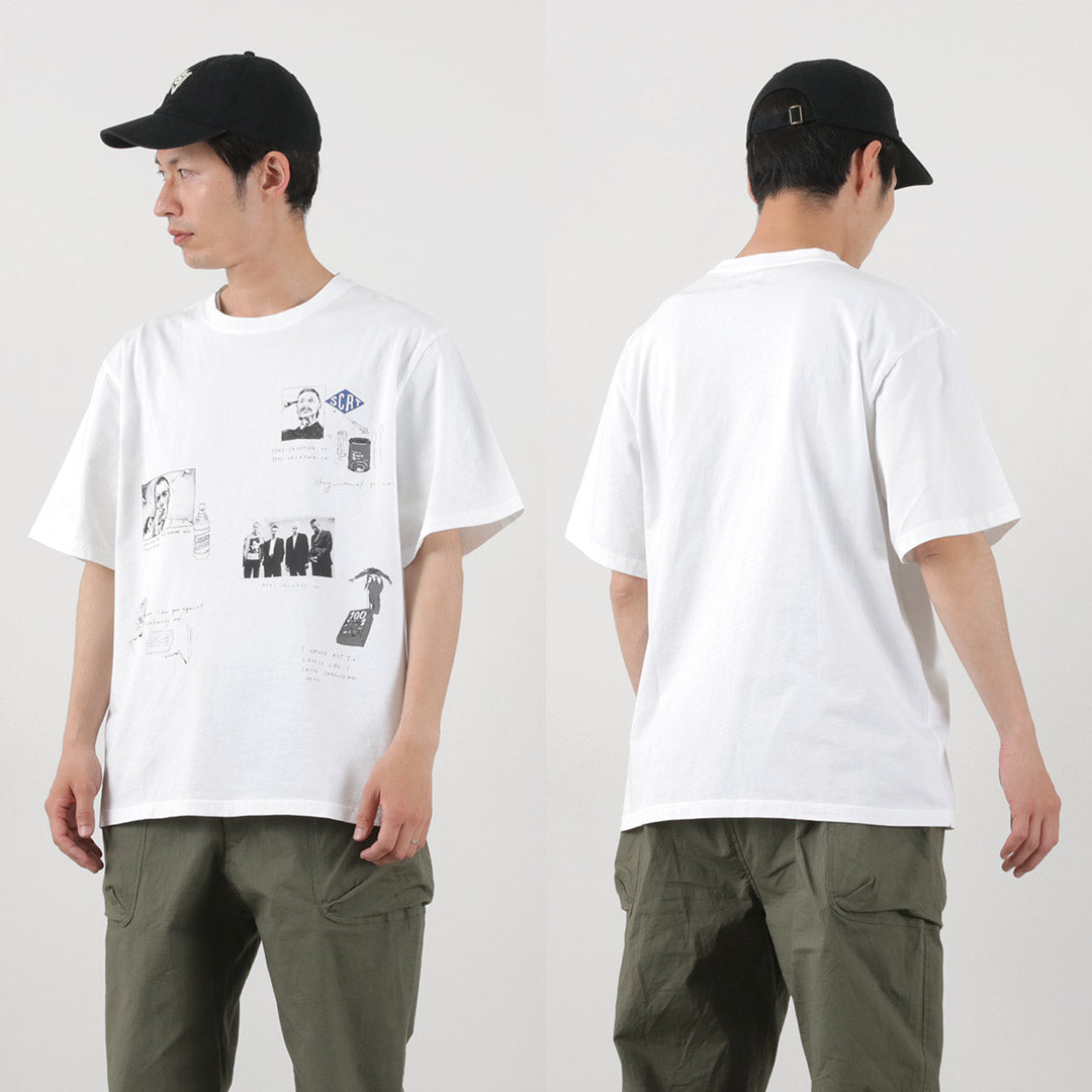 STAY CREATIVE Co.（ステイクリエイティブ） トレインスポッティング ショートスリーブ Tシャツ / メンズ 半袖 綿 Trainspotting Short Sleeve Tee