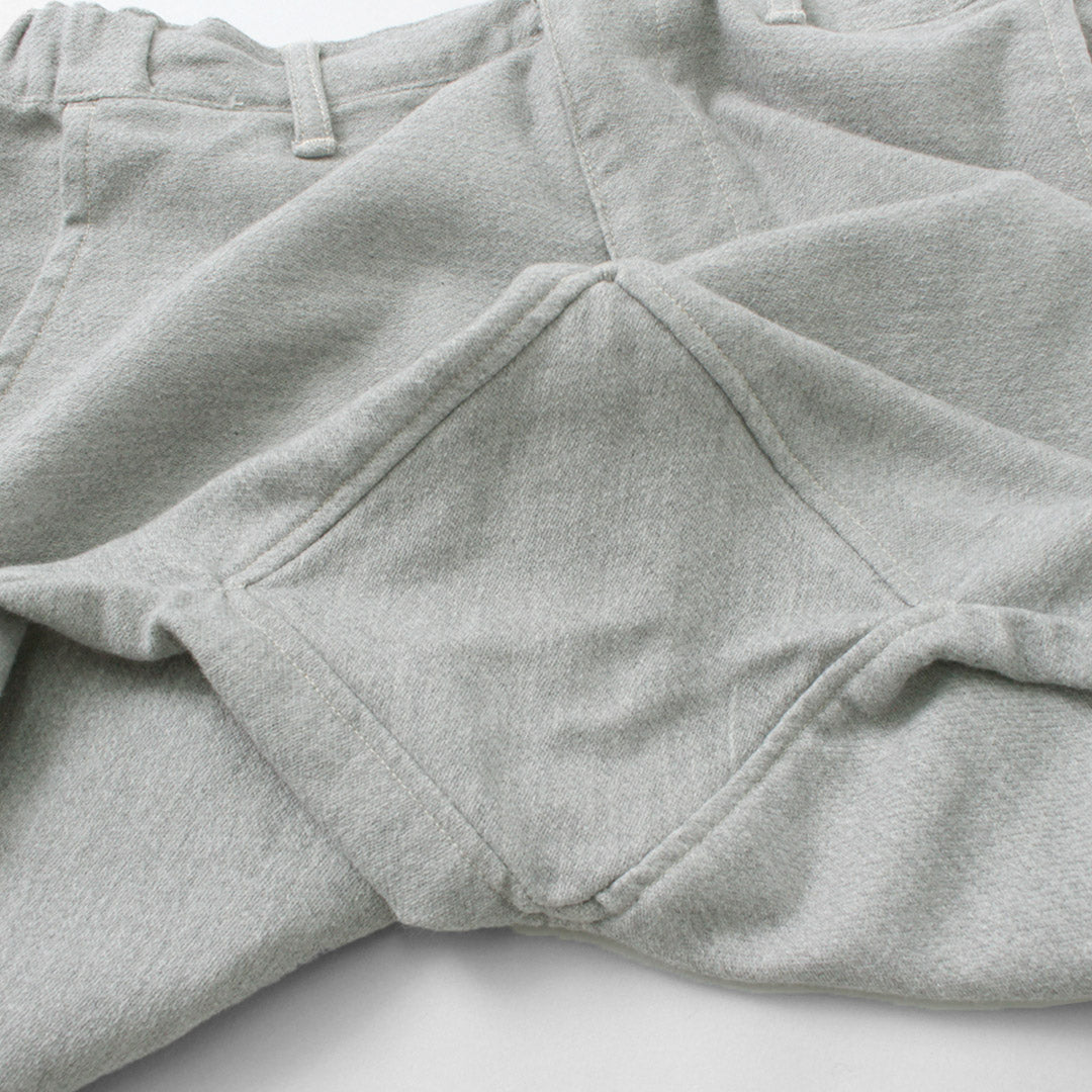 FOB FACTORY（FOBファクトリー） F0520 リラックス スウェットパンツ イージー アンクル丈 9分 メンズ スリム 日本製 RELAX SWEAT PANTS