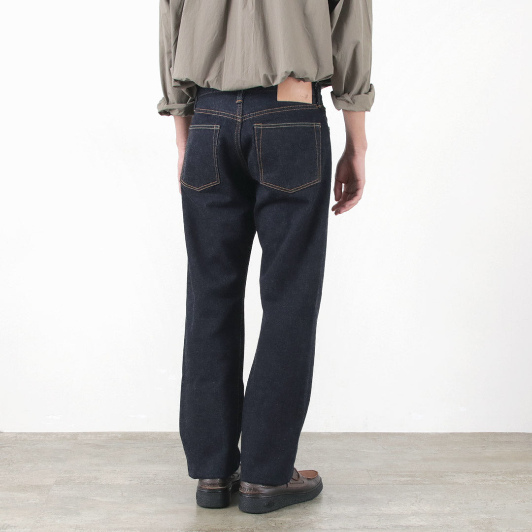 FUJITO（フジト） エイサー デニムジーンズ メンズ デニムパンツ Gパン ジーパン ボタンフライ 日本製 Acer Denim Jeans
