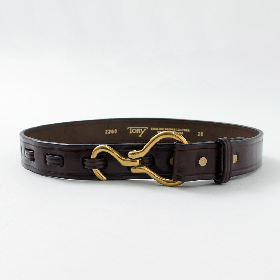 TORY LEATHER（トリーレザー） フーフピック ベルト 幅30mm / メンズ レディース ユニセックス 本革 太め カジュアル HOOF  PICK BELT 父の日｜ROCOCO ONLINE STORE