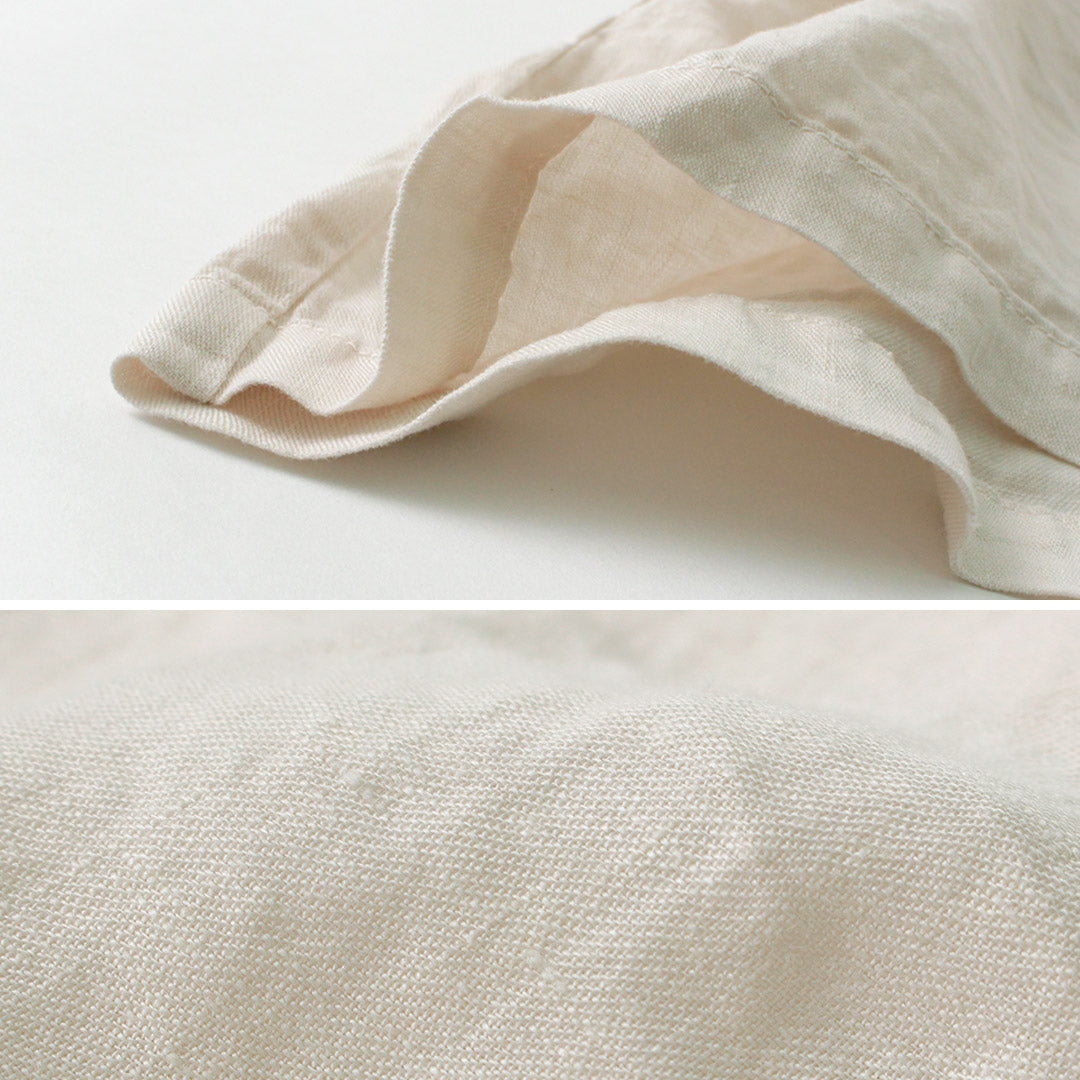 50％OFF】TUMUGU（ツムグ） ソリトリネン フードブラウス｜ROCOCO