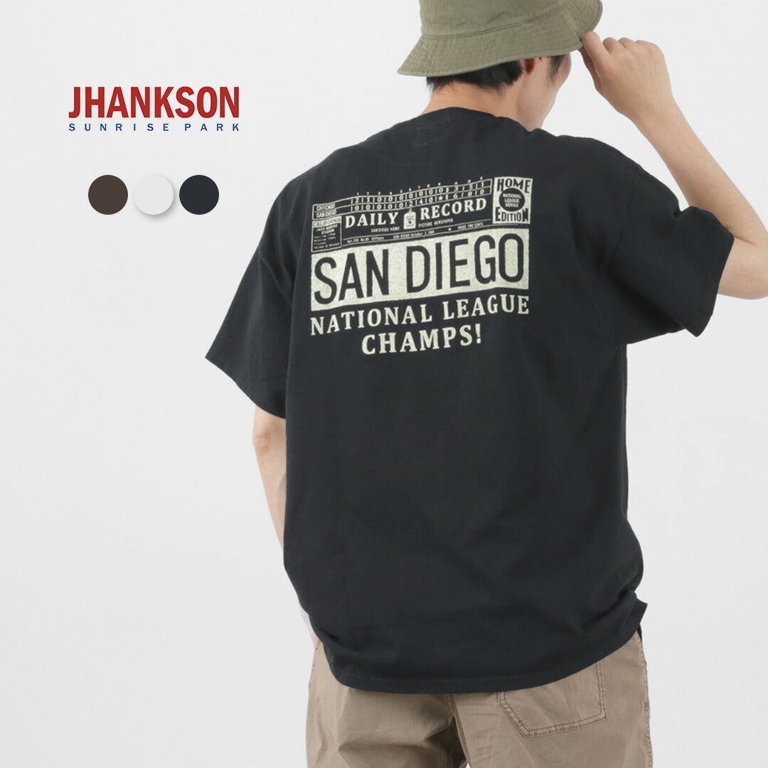 JHANKSON（ジャンクソン） サンディエゴ チャンプス ショートスリーブ Tシャツ