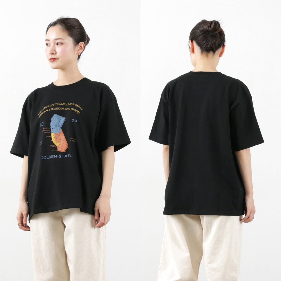 【30％OFF】JHANKSON（ジャンクソン） カルフォルニア マップ ショートスリーブ Ｔシャツ