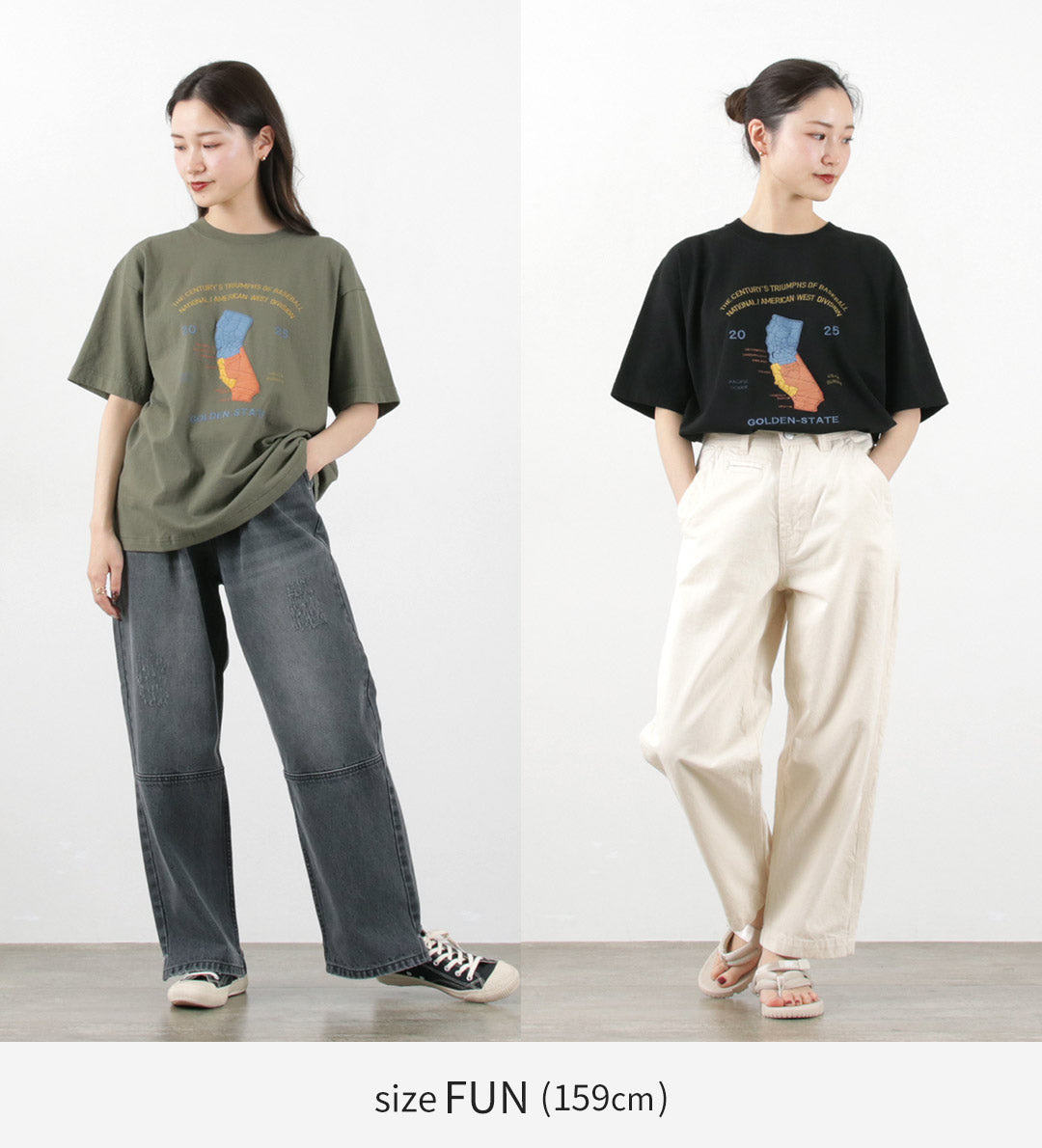 【30％OFF】JHANKSON（ジャンクソン） カルフォルニア マップ ショートスリーブ Ｔシャツ / メンズ レディース ユニセックス 半袖 プリント アメカジ MLB 野球 ベースボール 綿100％ コットン【セール】