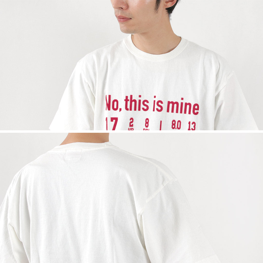 【30％OFF】JHANKSON（ジャンクソン） No,This is Mine. ショートスリーブ Tシャツ