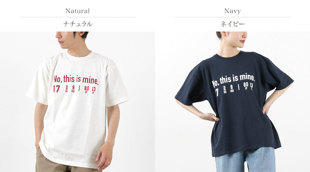 【30％OFF】JHANKSON（ジャンクソン） No,This is Mine. ショートスリーブ Tシャツ