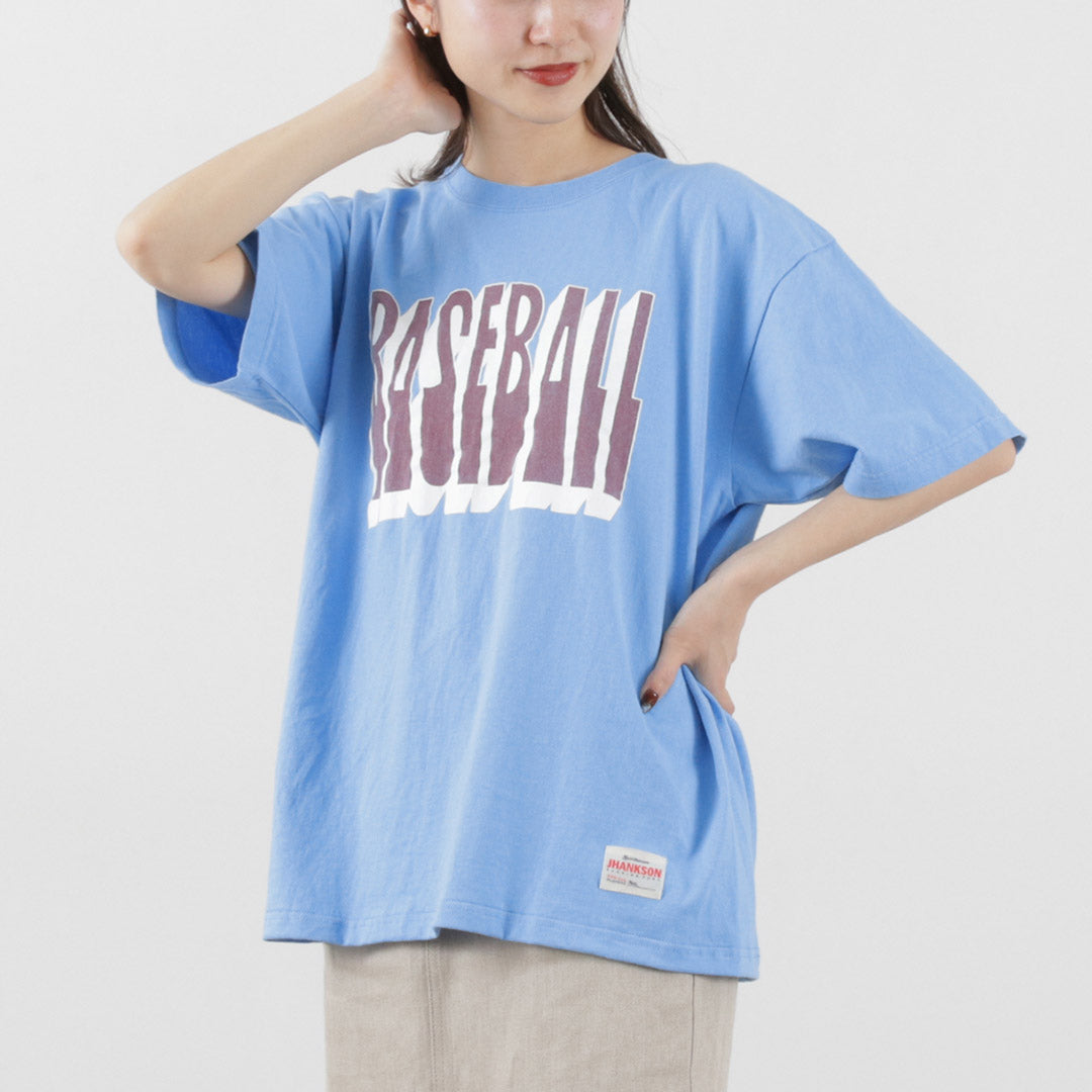 【30％OFF】JHANKSON（ジャンクソン） BASE BALL ショートスリーブ Tシャツ